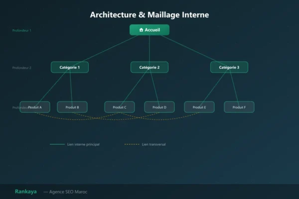 Maillage interne et siloing pour l'e-commerce