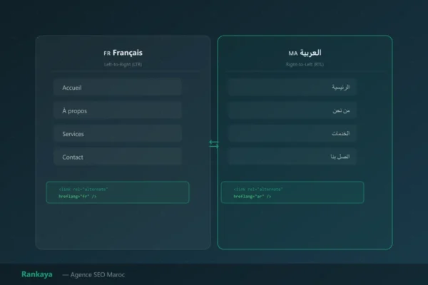 Structurer un site bilingue (français / arabe) pour Google